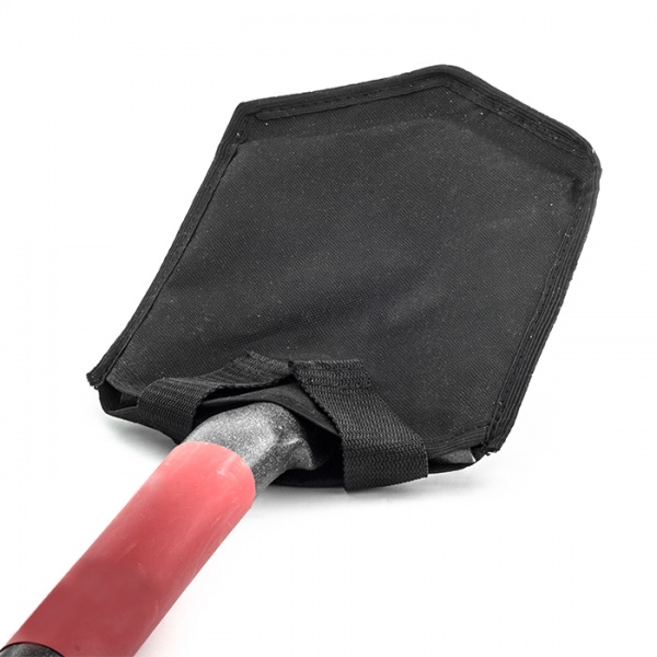 Лопата Следопыт штыковая автомобильная,металл.черенок с ручкой, в чехле PF-SF-05