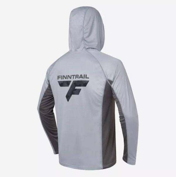 Лонгслив Finntrail мужской Wave Big Logo 6614 Grey в Воронеже