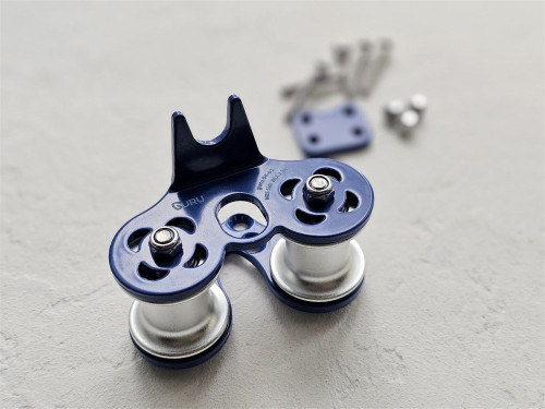  Ролик GURU Treck V2 для навесной переправы синий в Воронеже  