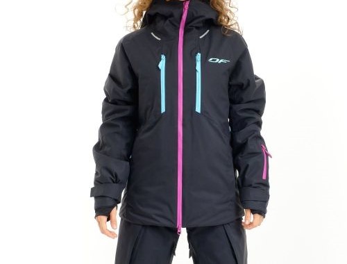 Куртка горнолыжная Dragonfly утепленная Gravity Premium Woman Black-Pink в Воронеже