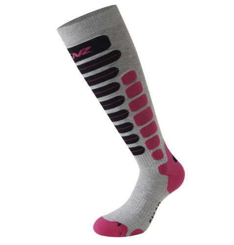 Купить Носки LENZ Skiing 2.0 Light Grey/Pink в Воронеже