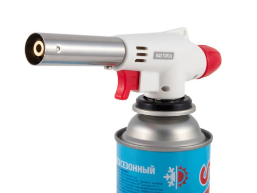 Горелка газовая RUNIS белая пьезо.цанг.4-041