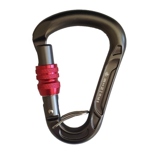  Карабин Вертикаль треугольный муфтированный с перемычкой дюраль в Воронеже  