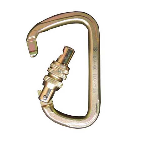  Карабин Вертикаль Люкс сталь трапеция с муфтой (keylock) в Воронеже  