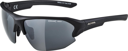 Купить очки alpina lyron hr black matt/black mirror cat.3 в Воронеже