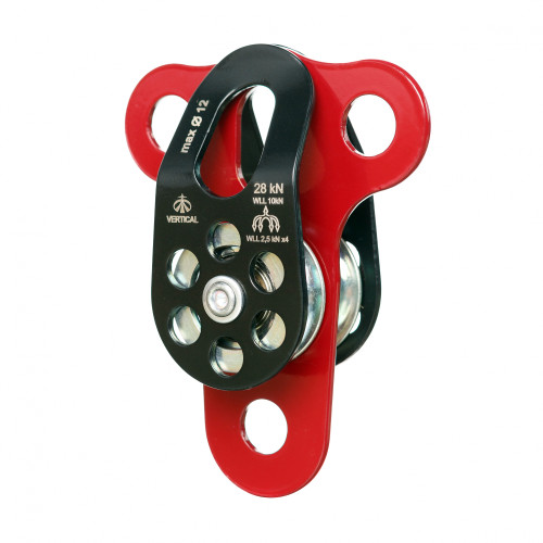  Блок-ролик Вертикаль двойной сталь с подшипником Про в Воронеже  