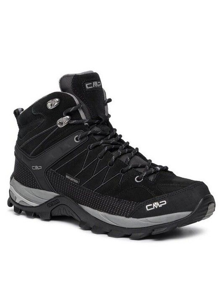 Купить полуботинки cmp rigel mid trekking shoe wp черный в Воронеже