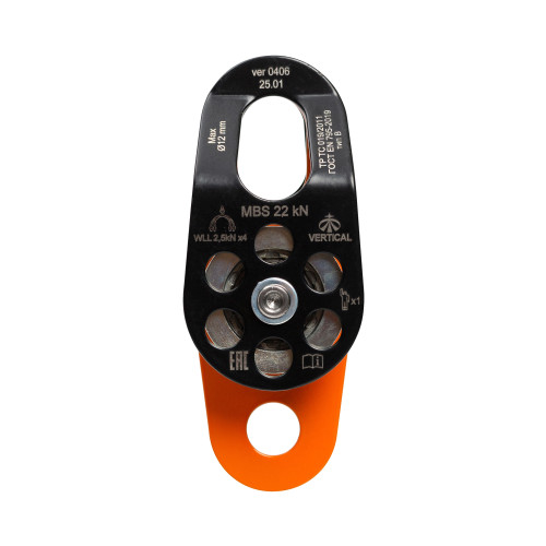  Блок-ролик Вертикаль двойной сталь с подшипником в Воронеже  