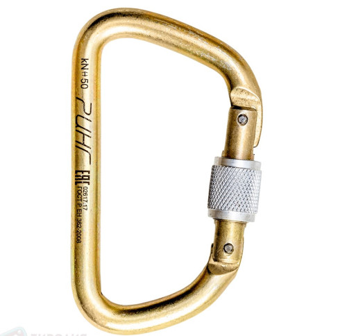  Карабин Ринг сталь увеличеннная трапеция 5000 (3шт) в Воронеже  