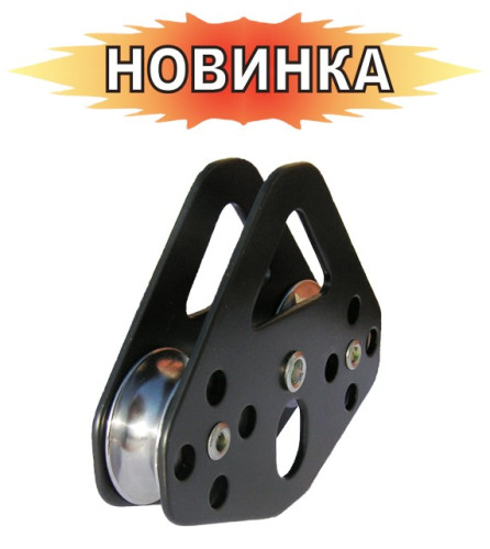  Блок-ролик Вертикаль ТАНДЕМ сталь с подшипником Sturdy в Воронеже  