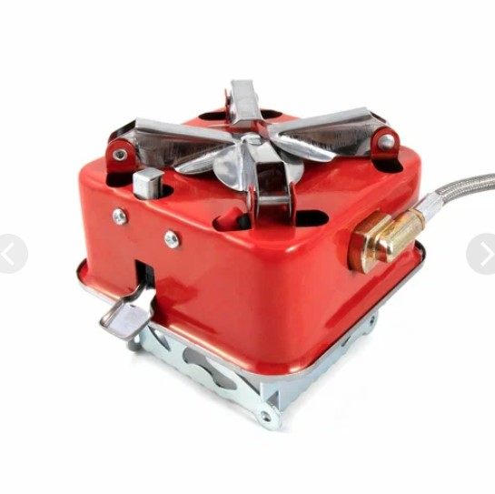 Газовая плитка мал.пьезо,шланг (цанг.) 4-055 (без баллона)