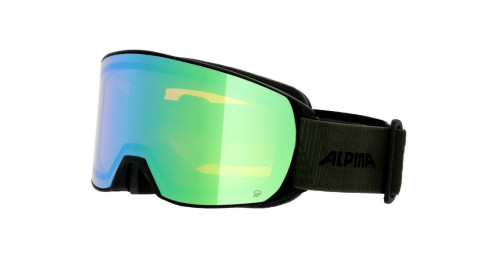 Купить маска alpina г/л nakiska q black-olive matt/q green s2 в Воронеже