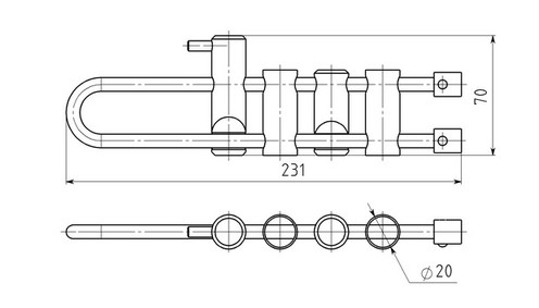  Спусковое устройство Вертикаль Решетка стальная в Воронеже  