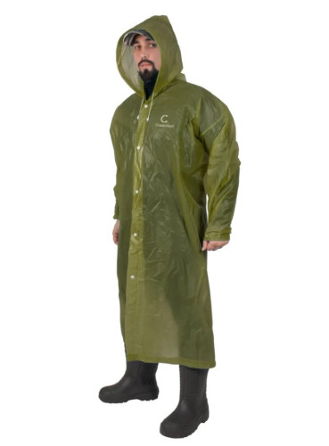 Плащ-дождевик Следопыт EVA 68х120см на кнопках army green (48-50)