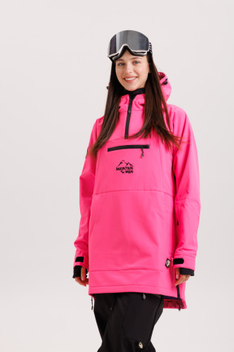 Анорак сноубордический MountainMan Barbie розовый неон в Воронеже