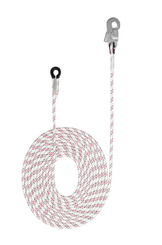  Гибкая анкерная линия АнкерЛайн 12 с карабином Стальной монтажный малый 20м Венто в Воронеже  