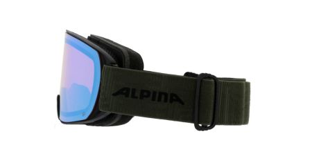 Купить Маска Alpina г/л Nakiska Q Black-Olive Matt/Q Green S2 в Воронеже