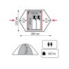 Палатка Tramp Sarma 2 V2 серый