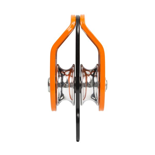  Блок-ролик Вертикаль двойной дюралевый с подшипником в Воронеже  