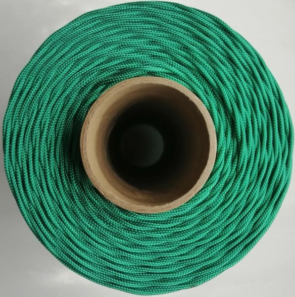  Шнур ПА плетеный 16-ти пр.с ПА серд.d 3мм зеленый,синий в Воронеже  