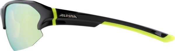 Купить очки alpina lyron hr black-neon yellow gloss/yellow mirror cat.3 в Воронеже