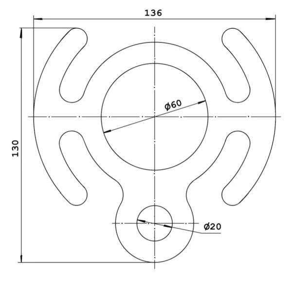  Спусковое устройство Орион Альп 8 двурогая Ст в Воронеже  