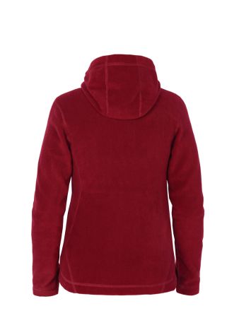 Куртка флисовая женская "Чара Н" (бордовый)