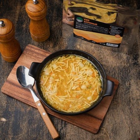 Сублимированный продукт из мяса птицы "Суп куриный"