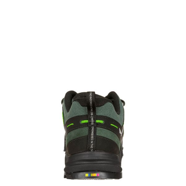 Купить ботинки salewa ms wildfire leather raw green/black в Воронеже