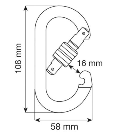  Карабин Camp Oval Standart-Lock в Воронеже  