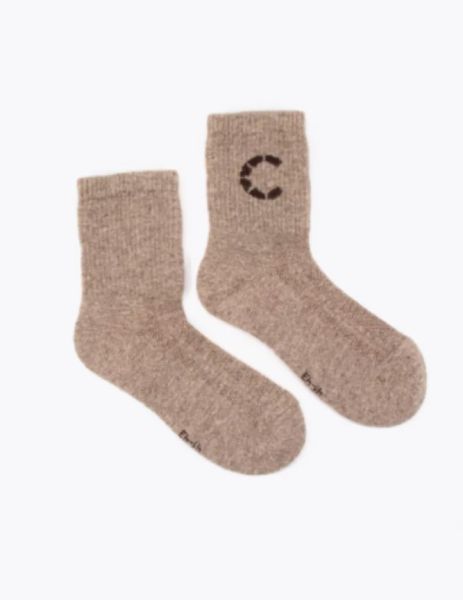 Купить Носки Следопыт Organic wool socks YAK,natural brown в Воронеже