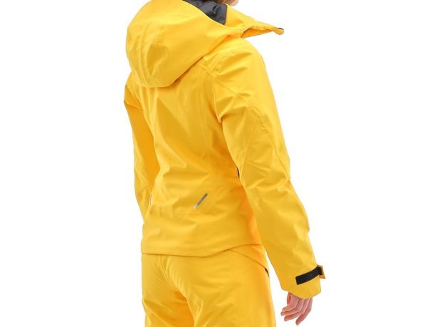 Куртка горнолыжная Dragonfly утепленная Gravity Premium Woman Yellow-Dark в Воронеже