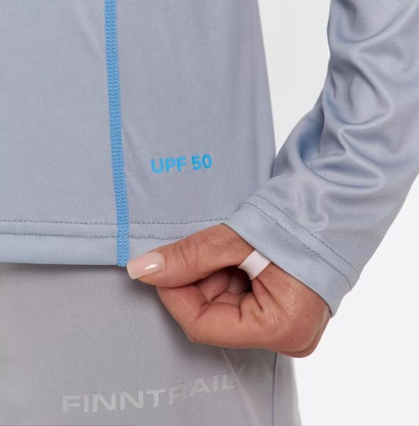 Лонгслив Finntrail женский Venus Hood W 6621 LightBlue в Воронеже