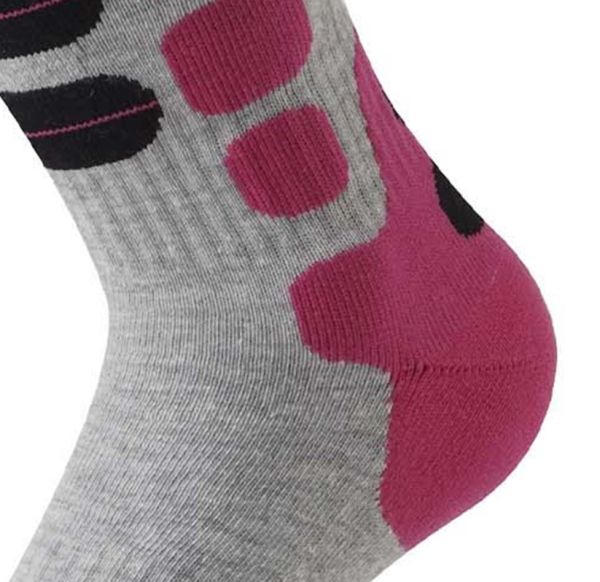 Купить Носки LENZ Skiing 2.0 Light Grey/Pink в Воронеже