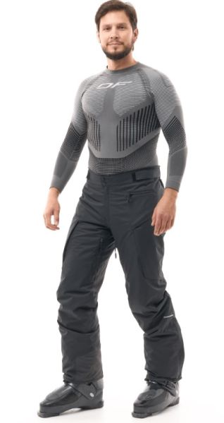 Штаны горнолыжные утепленные Dragonfly Gravity Man Black в Воронеже