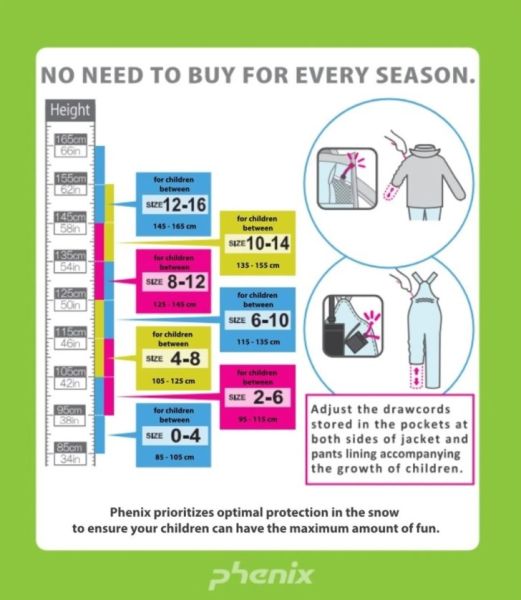 Костюм горнолыжный Phenix Playing in Snow Junior Two-piece BL в Воронеже