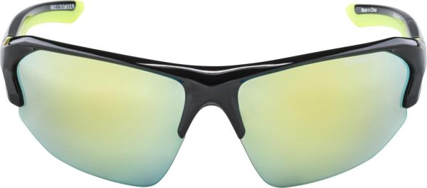 Купить очки alpina lyron hr black-neon yellow gloss/yellow mirror cat.3 в Воронеже