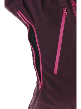 Комбинезон сноубордический Dragonfly Premium Woman Purple&Brown в Воронеже