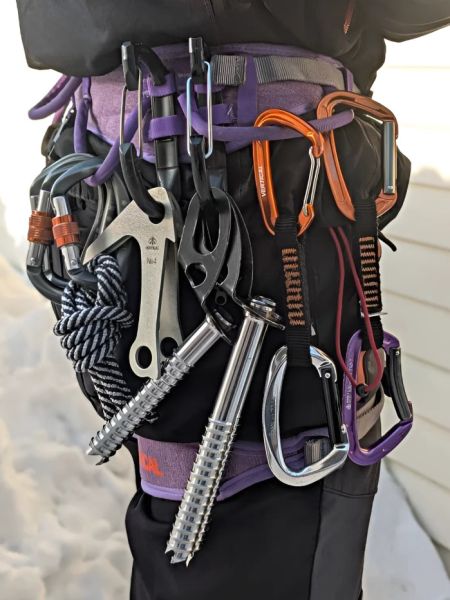  Карабин Вертикаль развесочный Краб черный в Воронеже  