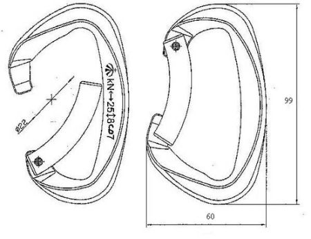  Карабин Вертикаль Скалолазный с гнутой защелкой (keylock) в Воронеже  