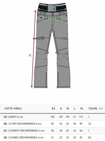 Штаны сноубордические Lotte Pants black HORSEFEATHERS в Воронеже