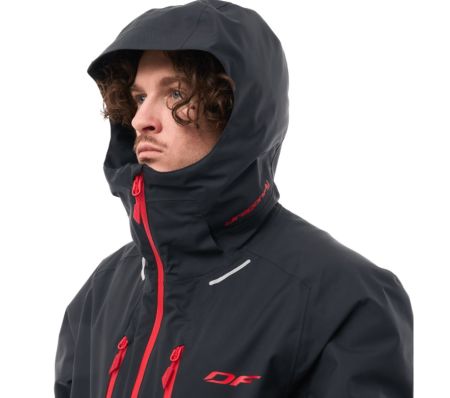 Куртка горнолыжная Dragonfly утепленная Gravity Man Black-Red в Воронеже