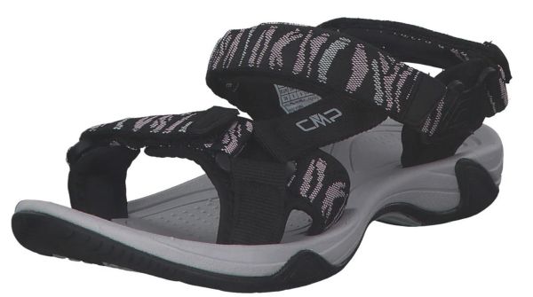 Купить сандалии cmp hamal wmn hiking nero-pale rose черный в Воронеже