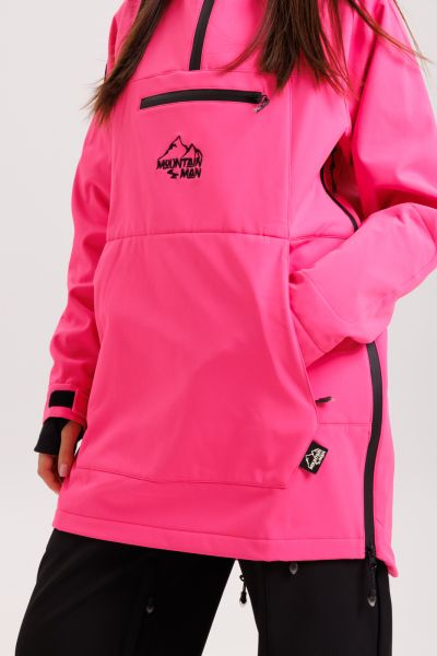 Анорак сноубордический MountainMan Barbie розовый неон в Воронеже