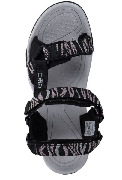 Купить сандалии cmp hamal wmn hiking nero-pale rose черный в Воронеже