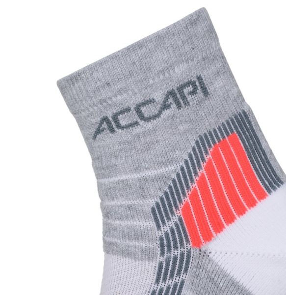 Купить Носки Accapi Running Coolmax Gray/Scarlet в Воронеже