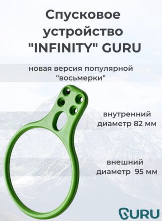  Спусковое устройство Guru INFINITY зеленый в Воронеже  