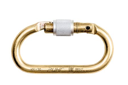  Карабин Ринг сталь овал (keylock) 3000 в Воронеже  