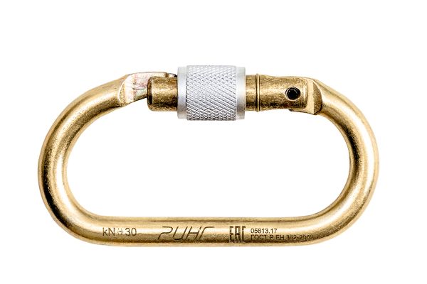  Карабин Ринг сталь овал (keylock) 3000 в Воронеже  