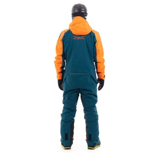 Комбинезон сноубордический Dragonfly Gravity Premium MAN Dark Ocean-Orange 2023 в Воронеже